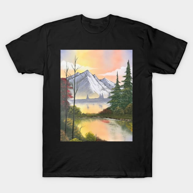 Autumn Lake T-Shirt by J&S mason